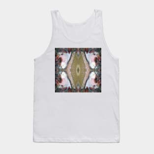 Lilly Pond and Vines in Yellow by South Australian artist Avril Thomas Tank Top